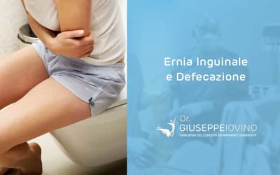 Ernia inguinale e defecazione