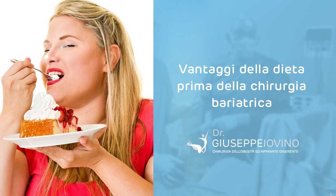 Vantaggi della dieta prima della chirurgia bariatrica