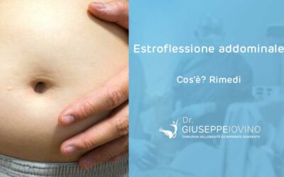 Estroflessione addominale cosa significa