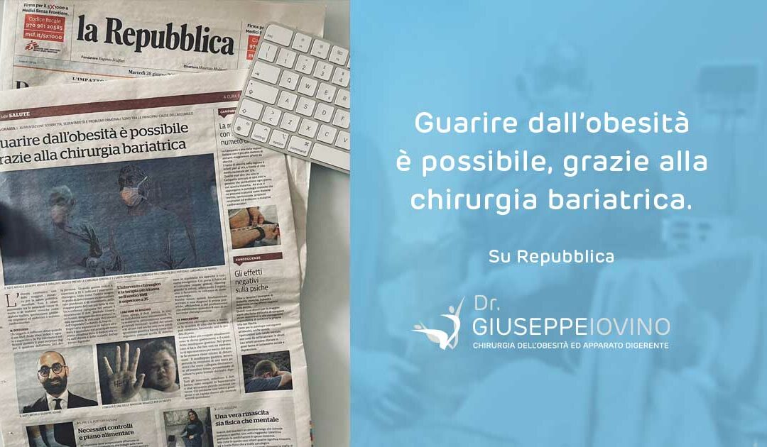 Guarire dall’obesità – su Repubblica