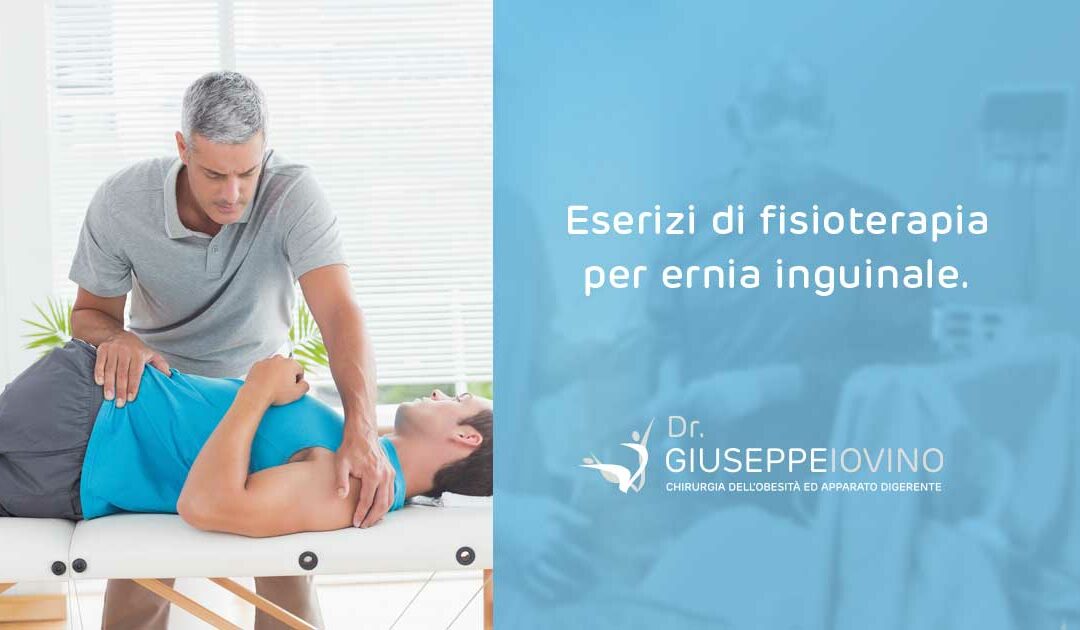 Esercizi di fisioterapia per ernia inguinale