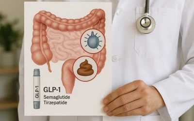 GLP-1 e intestino: stitichezza, diarrea e gonfiore, cosa fare senza allarmarsi